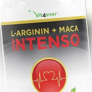 L-Arginin + Maca Intenso 240 Kapseln - 9800mg - Potenz Sex Booster Potenzmittel