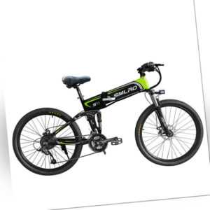 E-Mountainbike klappbar E-Bike - elektrisch S-Pedelec - 1000 Watt