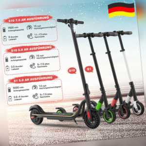 2021 Faltbarer Cityroller 250W PRO Elektroroller E-Scooter 36 Monate Garantie