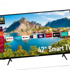 Telefunken XU42K700 42 Zoll Fernseher 4K UHD HDR Smart TV Prime Video / Netflix
