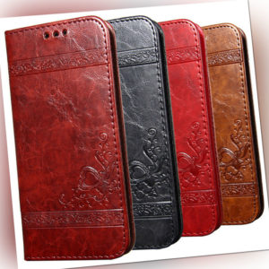 Für Xiaomi LG Sony Handy Hülle Magnet Flip Cover Schutz Tasche Case Smartphone