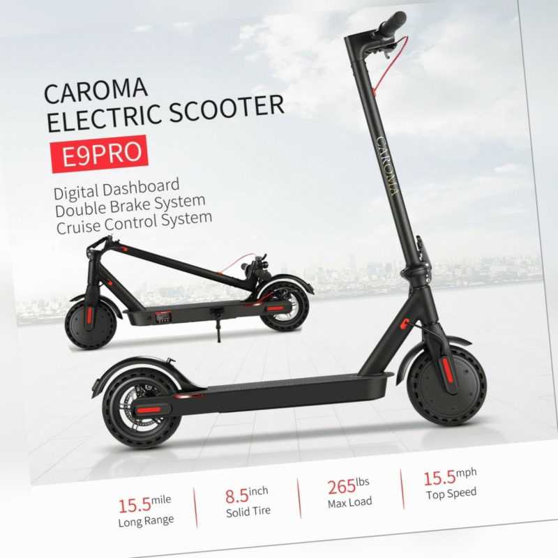 Elektro Scooter 250 W Elektroroller Faltbar Aluminium E-Scooter 25km/h bis 120kg