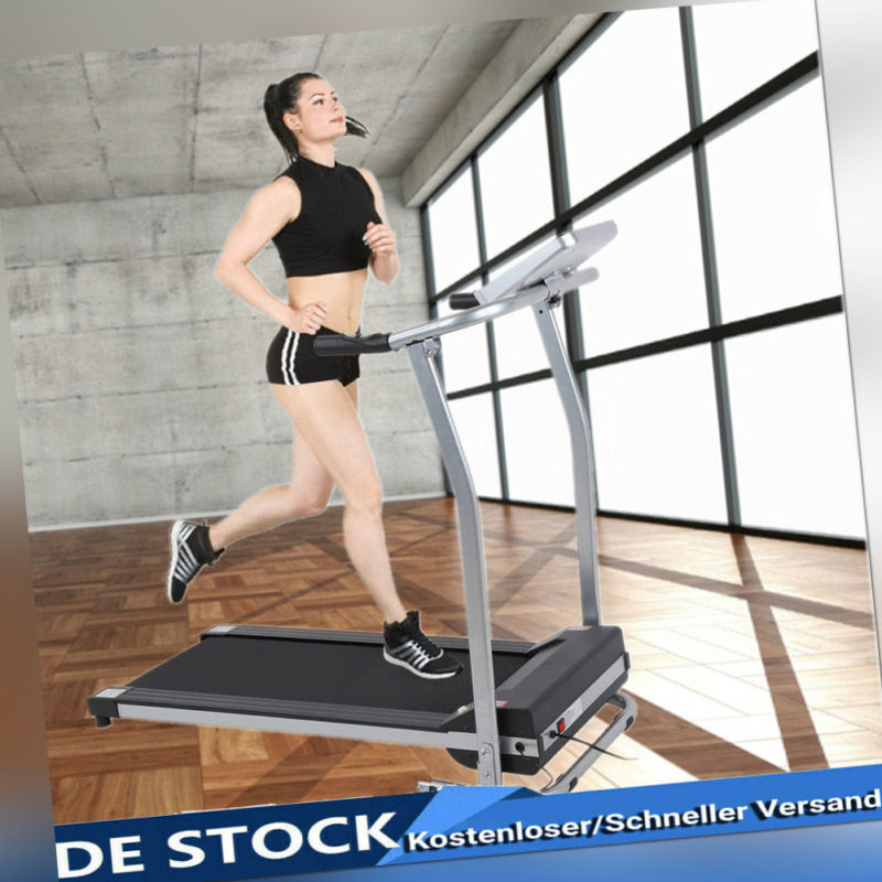 LCD Laufband Heimtrainer Fitnessgerät Fitness Jogging Heimtraining 1-10km/h