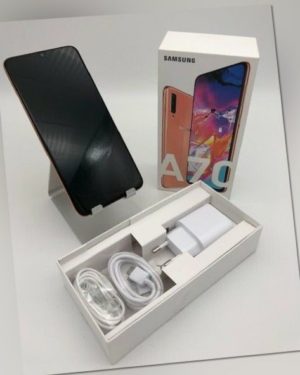 Samsung Galaxy A70 - 128GB - Coral (Ohne Simlock) (Dual-SIM)...