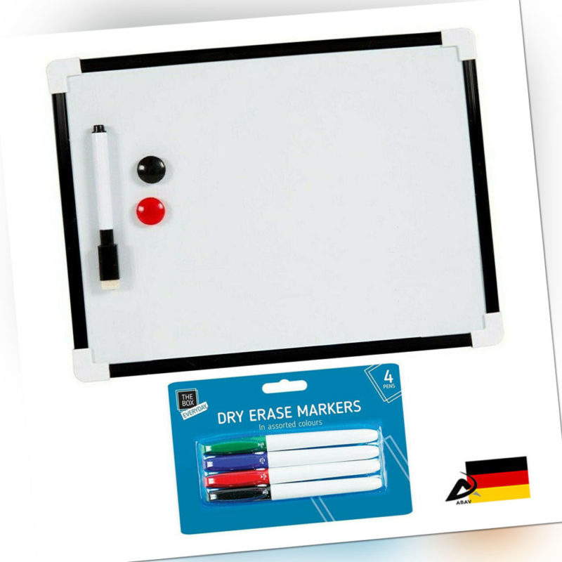 Whiteboard Magnettafel Schreibttafel Pinnwand Memoboard Büro Office Mini baord