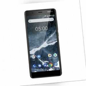 Nokia 5.1 Plus - 32GB - Gloss Black  - NEU - 16,0 Megapixel