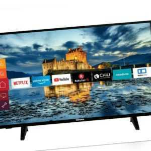 Telefunken XF43J511 Fernseher 43 Zoll Full HD Triple-Tuner Smart TV WLAN Alexa
