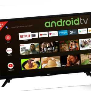 JVC LT-24VAH3055 24 Zoll Fernseher Android TV HD-ready HDR Triple-Tuner