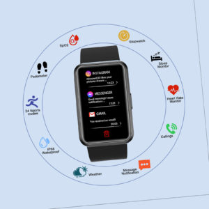 Bluetooth Smartwatch Armband Sport Fitness Tracker Pulsuhr SportUhr Herren Damen