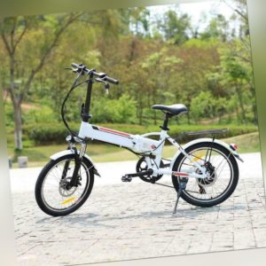 20''Mountainbike Elektrofahrrad E-Klapprad E-Bike E-Fahrrad 250W Erwachsene DE