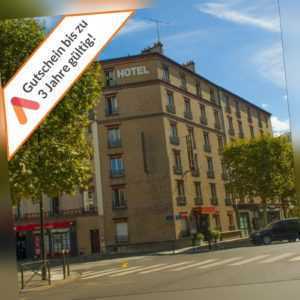 Kurzurlaub Wochenende Paris 3 Tage für 2 Personen Hotel Olympic Hotelgutschein