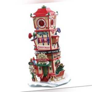 Lemax Countdown Clocktower, Weihnachtsdorf, Weihnachtsmarkt, Santa`s Wonderland