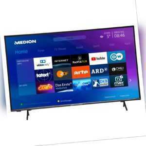 MEDION X16510 Fernseher 163,8cm/65" Zoll 4K UHD Smart TV HDR Dolby Vision CI+ E
