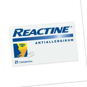 REACTINE Antiallergikum Filmtabletten bei Heuschnupfen, 21 St. Tabletten 2152240