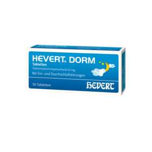 Hevert Dorm Tabletten bei Ein- und Durchschlafstörunge, 50 St. Tabletten 2567828