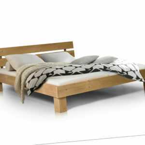 Bett Massivholzbett Doppelbett PUMBA alle Größen Fichte 3 Farben 100%Handarbeit