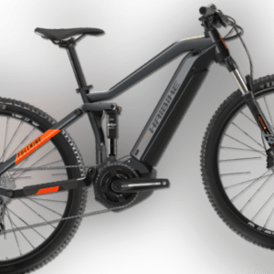 Haibike FullNINE 4 29 grau/orange - 2021 E-Mountainbike Fully Yamaha