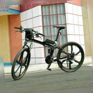 Elektrofahrrad 26 Zoll E-Bike Mountainbike Klappbar Fahrrad Shimano Pedelec i 01