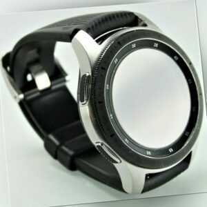 Samsung Galaxy Watch 46 mm LTE Silber Edelstahl Smartwatch - Zustand gut