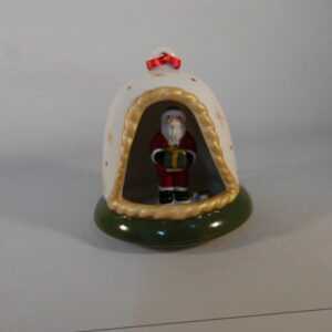 Villeroy & Boch My Chrstmas Tree Glocke mit Santa Aufhänger Weihnachtsdeko