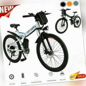 Elektrofahrrad 26''E-Mountainbike Ebike Citybike Elektrisches Klappbar Pendeln