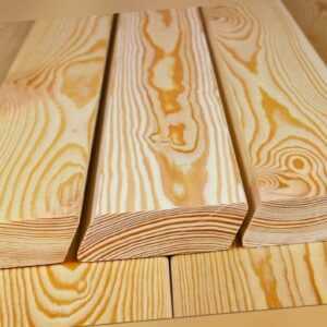 Rhombusleisten 28 x 96 mm, Sibirische Lärche, Rhombus 30°, A/B / Komplettset