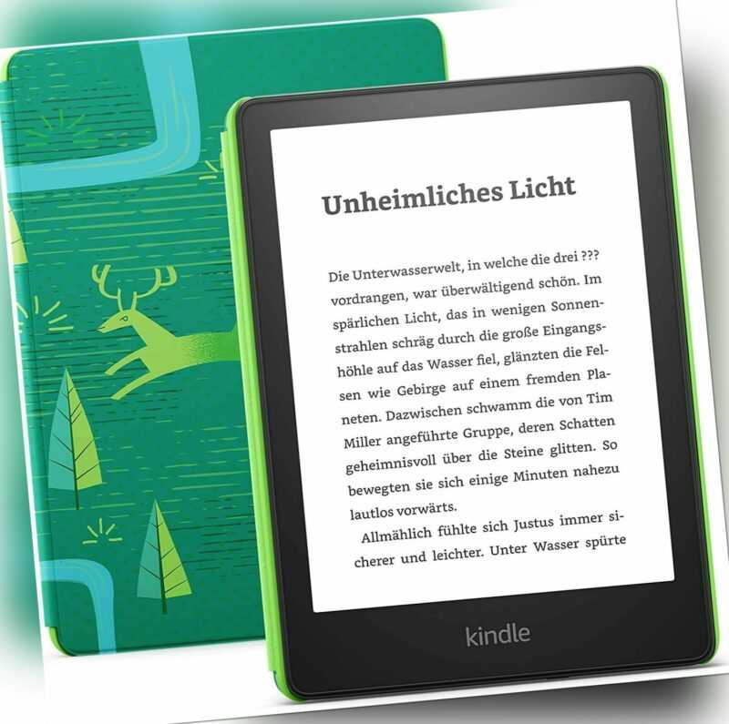 Amazon Kindle Paperwhite Kids 2021 8GB eReader, Kinder eBuch Leser, alle Farben