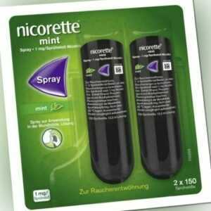 NICORETTE Mint Spray 1 mg/Sprühstoß PZN 14333277