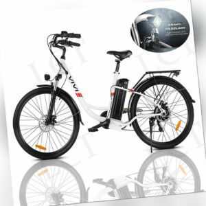 26 Zoll E-Bike Elektrofahrrad City 250W Damenrad Elektrofahrräder E Fahrrad