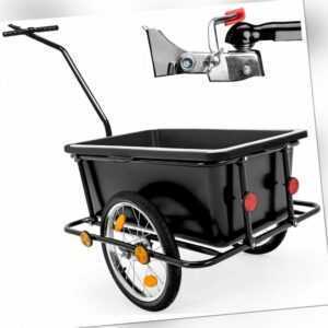 Gartenwagen Transportwagen Handwagen Bollerwagen Anhänger 90L