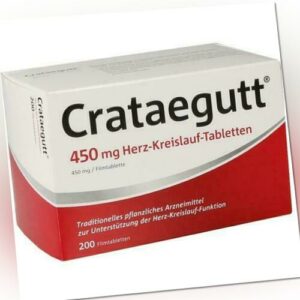 CRATAEGUTT 450 mg Herz-Kreislauf-Tabletten