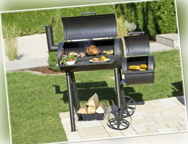 Mr. Gardener Smoker Portland, BBQ-Smoker, aus dem Hause Landmann, Grill