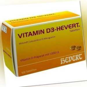 VITAMIN D 3 Hevert Tabletten 100St PZN: 4897760