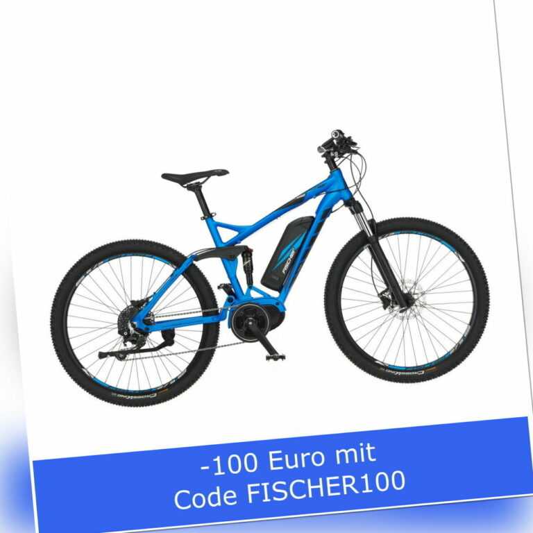 E-Bike Elektrofahrrad Fahrrad FISCHER EM 1862.1 557 Wh 27,5 Zoll RH 48 cm Blau