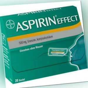 ASPIRIN Effect Granulat 20 St PZN 1743631