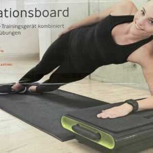 Crane Fitness Vibrationsboard Fitnesstrainer Vibrationsplatte Fitness Armband FB