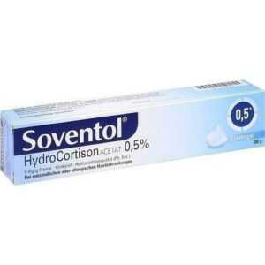 SOVENTOL Hydrocortisonacetat 0,5% Creme 30 g PZN 10714367