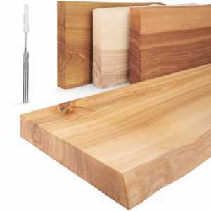 Wandregal Massivholz Holzregal Wandboard Naturprodukt Regal Würth Tablarträger