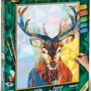 Schipper MNZ Master Class Premium 40x50cm Polygon-Art Hirsch 609460737