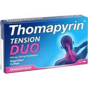 THOMAPYRIN TENSION DUO 400 mg/100 mg Filmtabletten 12 St 12551047
