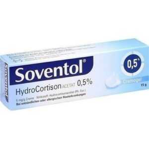 SOVENTOL Hydrocortisonacetat 0,5% Creme 15 g PZN 10714350