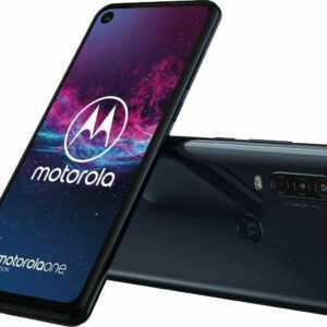 Motorola One Action Dual-SIM Smartphone blau ohne Simlock -...