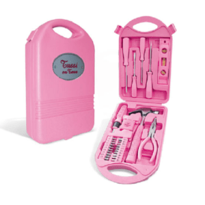 Tussi on Tour Werkzeug Frauen Werkzeugkoffer Auto Werkzeugtasche Pink 28-teilig