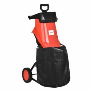 Gartenhäcksler Häcksler Garten 2500 Watt Walzenhäcksler 230-240V Rot+Schwarz