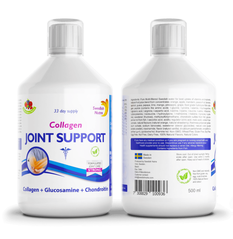 Kollagen Collagen Hydrolysat+Glukosamin+Chondroitin Für Knochen und Gelenke