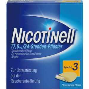 NICOTINELL 7 mg/24-Stunden-Pflaster 17,5mg 7 St PZN03764502