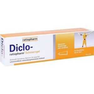 DICLO RATIOPHARM Schmerzgel 150 g PZN 10929990