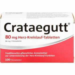 CRATAEGUTT 80 mg Herz-Kreislauf-Tabletten 100 St PZN14064512