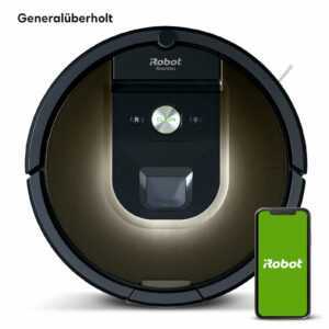 iRobot Roomba 980 Saugroboter,Teppich-Turbomodus,Alexa,Wlan, generalüberholt