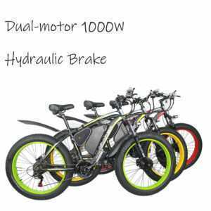 GOGOBEST GF700 E-Fahrrad E-bike Dual-motor 1000W Hydraulische Bremse 70KM 17.5Ah